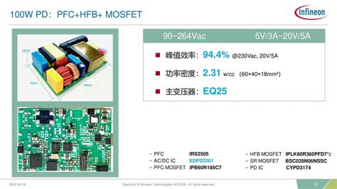 英飞凌推出二合一控制器xdps2201，集成pfchfb控制 知乎