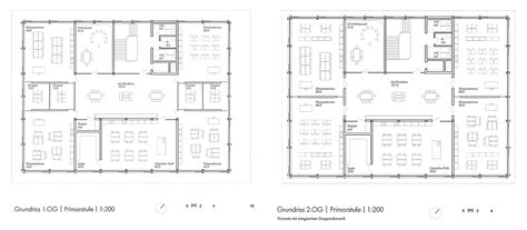 pierrot et pierrette Grundriss Primarstufe Brügger Architekten AG