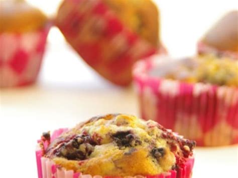 Muffins Au Citron Et Aux Fruits Rouges Recette Muffins Au Citron Et