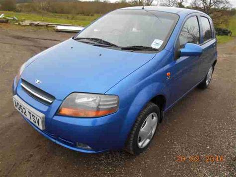 Daewoo 2003 KALOS SX 1400cc BLUE 1 YEARS MOT Car For Sale