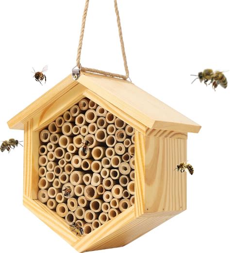 Jcs Wildlife Small Poly Lumber Mason Bee House Attracts