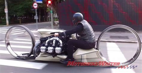 Hubless custom motorcycle hits the streets - webBikeWorld