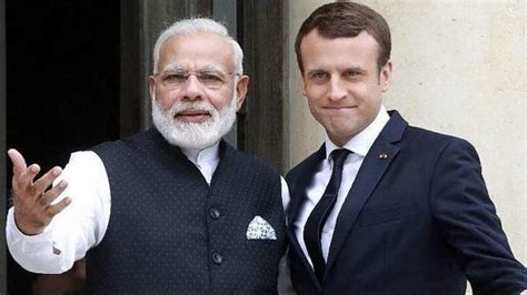 Your Visit Will Boost India France Friendship Pm Modi To Macron