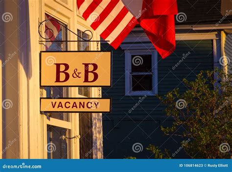 Bed and breakfast sign stock image. Image of sign, architecture - 106814623