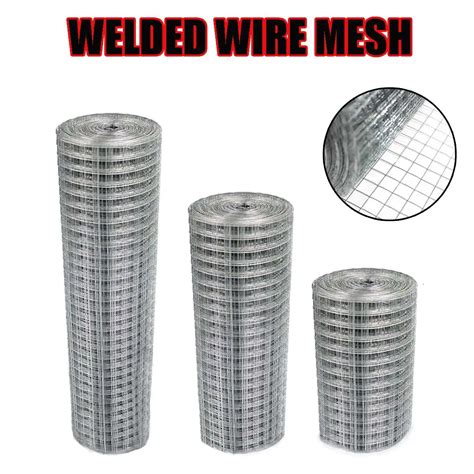 1x1 Inch Welded Galvanised Wire Mesh Fence Aviary Rabbit Hutch Chicken ...