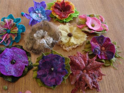 Flower Felting Diva Design Wet Felting Tutorial Felt