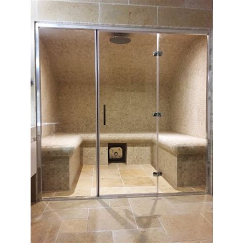 Steam Room Full Glass Front Oceanic Saunas Uk