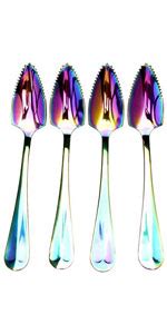 Amazon JUCOXO Sporks 4 Pack Stainless Steel Sporks 5 9 Inch Spork