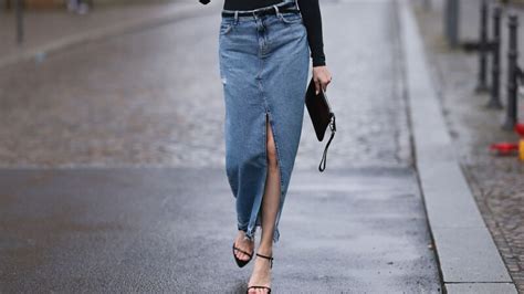 Gonna Jeans Lunga Il Must Have Di Tendenza Per La Primavera Estate