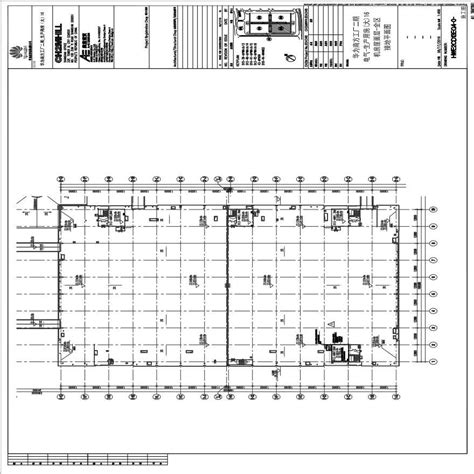 Hwe2cd13eg4 0 电气 生产用房大16机房屋面层 全区接地平面图pdf建筑设计规范 土木在线