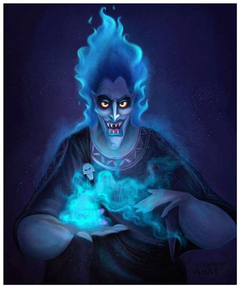 Hades By Niniel Illustrator On Deviantart Disney Hercules Disney Fan