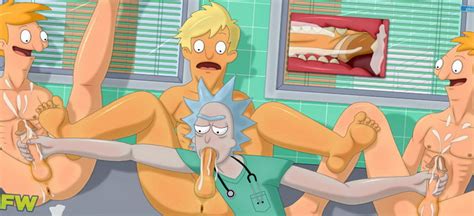 Rick Sanchez Cum Cumshot Blowjob Cum In Mouth Nude Male Blonde