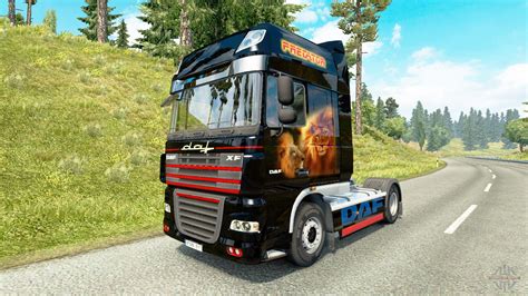 Predator Skin F R Daf Lkw F R Euro Truck Simulator