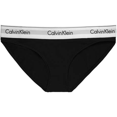 Calvin Klein Women S Modern Cotton Bikini Brief Small Black Big W