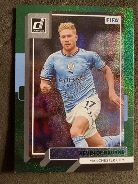 KEVIN DE BRUYNE 2022 23 Panini Donruss Football Optique Vert Foil 161