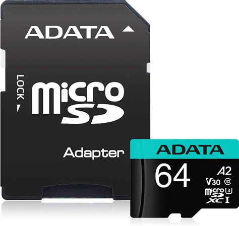 ADATA Premier Pro Tarjeta De Memoria MicroSDXC UHS I U3 V30 Clase 10 A2