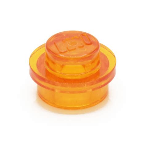 Lego® 6141, 30057, 34823, 4222960, 6240227 plate round 1x1 trans-orange