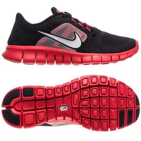 Nike Running Shoe Free Run 3+ Black/Red Kids