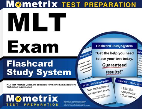 Mlt Exam Flashcard Study System Mlt Test Practice Questions And Review