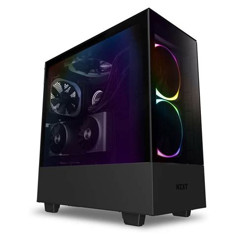 Nzxt H510 Elite Mid Tower Pc Gaming Case Matte Black