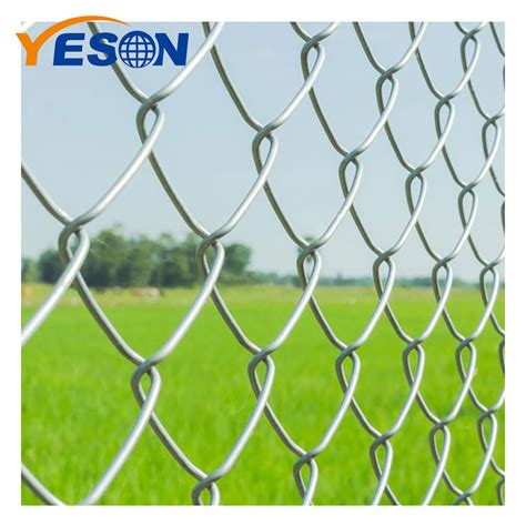 3ft 4ft 5ft 6ft 7ft 8ft Pvc Coated Metal Galvanized Chain Link Fence