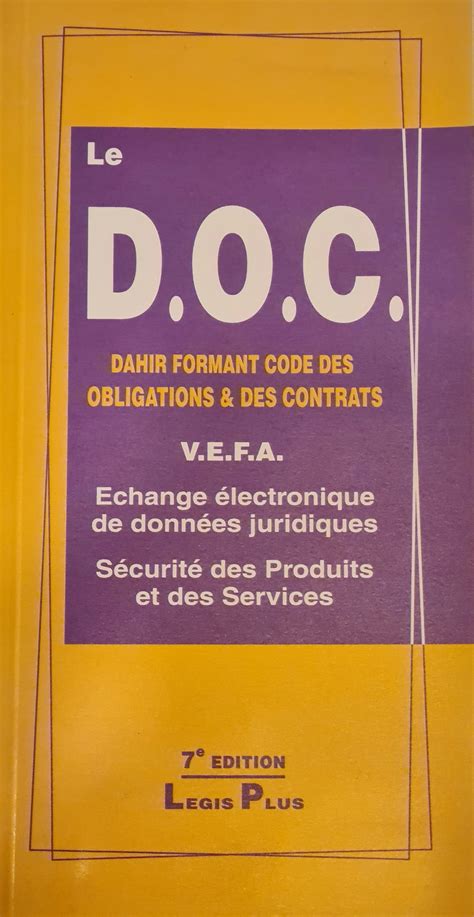 Dahir Formant Code Des Obligations Et Contrats Hot Sex Picture