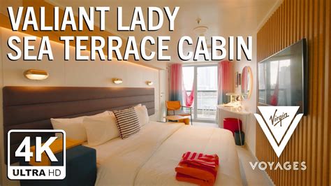 Sea Terrace Cabin Tour Virgin Voyages Valiant Lady Cruise Ship Youtube