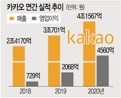 언택트 특수 누린 카카오연 매출 4조 시대 열었다 네이트 뉴스