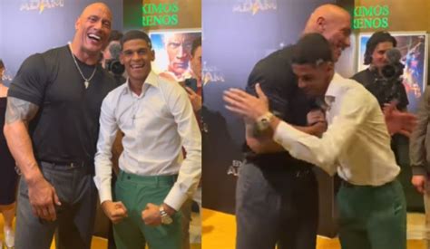 Luva de Pedreiro encontra The Rock em lançamento de Adão Negro veja