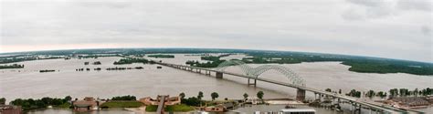 Floodwaters Of The Mississippi In Arkansas And Tennessee Image Free