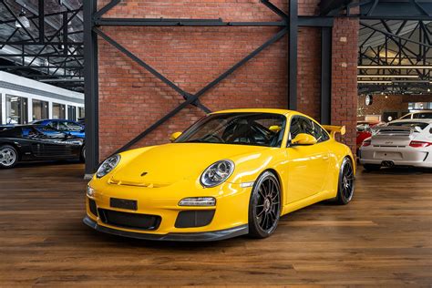 Porsche 997 Gt3 Yellow 3 Richmonds Classic And Prestige Cars Storage And Sales