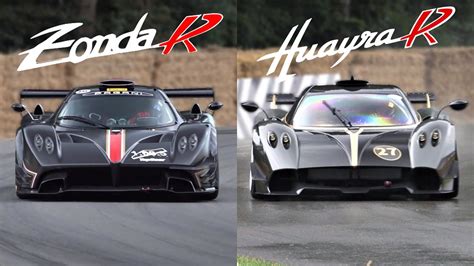 Pagani Zonda R Vs Huayra R V Sound Comparison Which One Has The