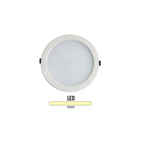 Downlight Led Redondo W Blanco Blanco C Lida K Blanco C Lida