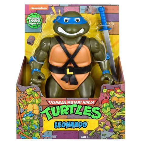 Tmnt Giant 2023 pLaymates Leonardo 12", Hobbies & Toys, Toys & Games on ...