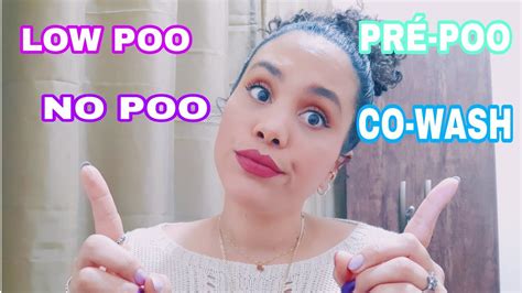 Low Poo No Poo E Co Wash Iniciantes Youtube