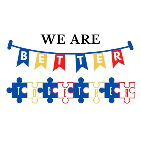 We Are Better Together Bulletin Board Decor Classroom Bulletin Board