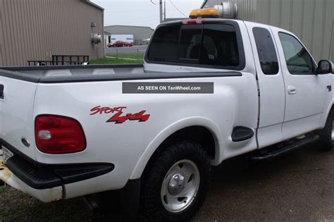 1999 Ford F - 150 F150 Sc Supercab Xlt Sport Snoway Plow Towing Package ...