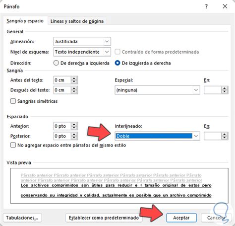 C Mo Poner Doble Espacio En Word Solvetic