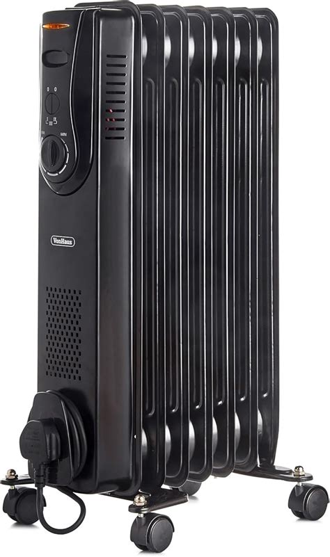 Vonhaus Oil Filled Radiator 1500w15kw 7 Fin Freestanding