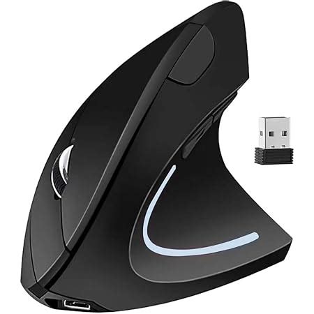 Ergonomic Mouse Wireless Rechargeable Vertical Mouse Wireless Buttons