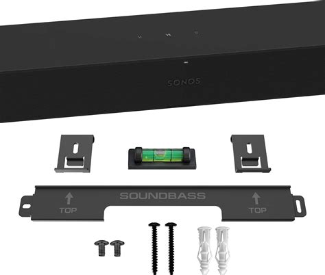 Sonos Beam Wandhalterung Schwarz Inklusive Montage Hardware Kit Zum