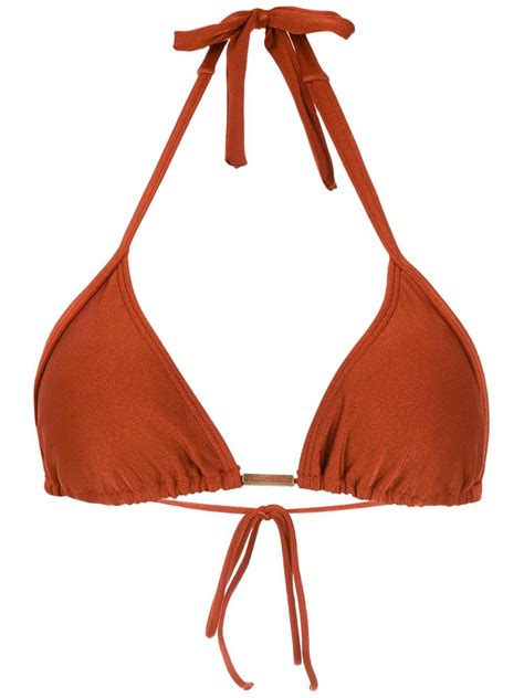 Buy Lygia Nanny Kuta Trilobal Bikini Top Red At Off Editorialist