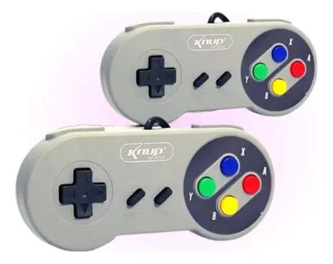 Kit 2 Controles Para Super Nintendo Snes Usb Retro MercadoLivre