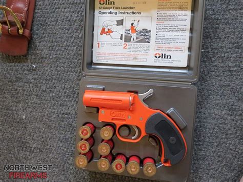 Olin 12 Gauge Flare Launcher With Flares Northwest Firearms