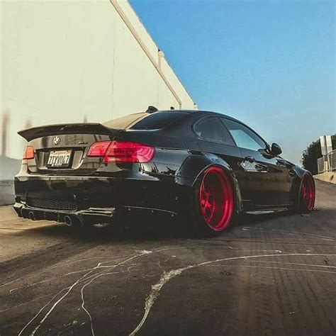 Bmw E M Black Deep Dish Widebody Slammed Euro Style Dodge