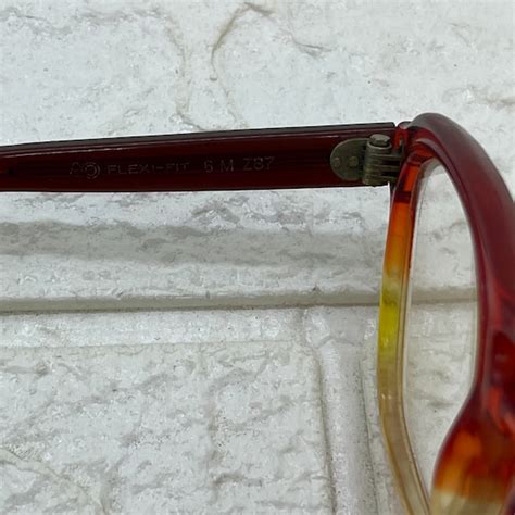 Vintage American Optical Flexi Fit Eyeglasses Glasses Gem