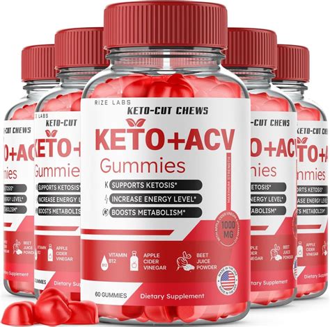 5 Pack Keto Cut Chews Acv Gummies Keto Cut Chews