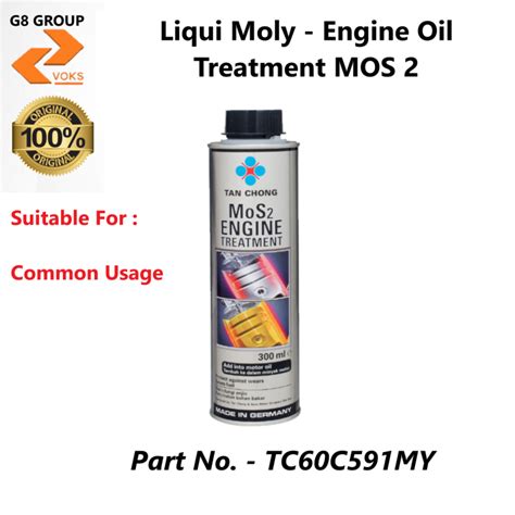 Liqui Moly Engine Oil Treatment Mos Tc C My Lazada