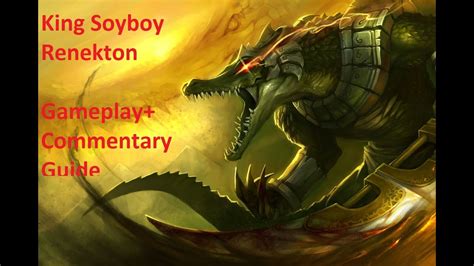 League Of Legends Renekton Guide: Runes, Masteries Build - YouTube