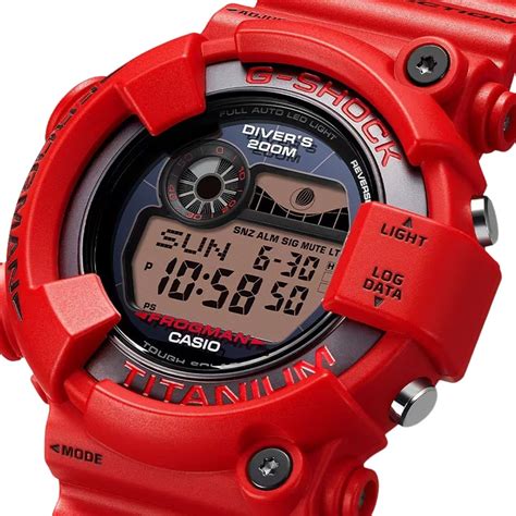 G Shock Watches Master Of G Frogman Th Anniversary Gw Nt Watch Red